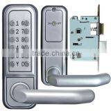 OSPON LOCKSIMTH MECHANICAL KEYLESS DIGITAL SPRINGLATCH DOOR LOCK NEW STAIN CHROME OS600B Quality Choice