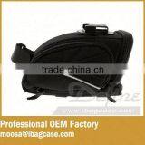 Black Clip-On Expandable Bicycle Saddle Seat Bag thumbnail-6