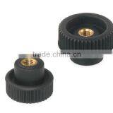 Knurled Plastic Knobs With Through Thread BK38.0077