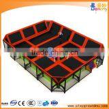 2016 High Quality Manufacture in China Indoor Trampoline Playground Equipment thumbnail-2