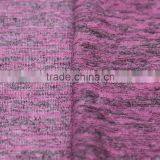 Grey Melange Polyester Viscose Spandex Jersey Fabric for Sweart Shirt thumbnail-4