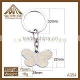 Fashion Cheap Metal Butterfly Keychain thumbnail-1