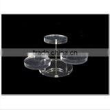 3 Tier Clear Acrylic Jewelry Display Stand Riser