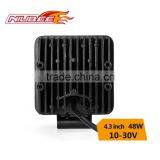 4.3 Inch 48W Waterproof Led Work Light Used in Tractor/off Road thumbnail-4