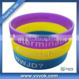 Custom Made Silicon Wristbands thumbnail-1