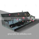Customized 3ce Cosmetic Display,black Organic Glass Makeup Display Stand thumbnail-5
