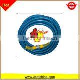 Alibaba 8mm SAE100R1AT high pressure flexible wire braided pvc transparent rubber hose