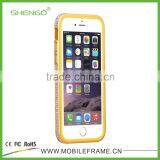 Luxury Metal With TPU Bumper for IPhone 6 With Retail Packaging