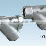 CF8M PN40 Y-Strainer Thread Ends