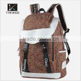 Fashion Graffiti Colleage Students Backpack/high Capacity Canvas School Backpack/khaki Backpack thumbnail-3