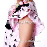 2016 Bahy Girls Pink Arrows Bib Tank Top With Ruffle Shorts,4th of July Boutique Outfit thumbnail-5