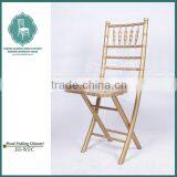 Reinforced folding chiavari chairs wholesale