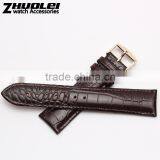 2015 New Style Imported Calfskin Leather Watch Bracelet Black Brown 20mm Wholesale 3PCS thumbnail-3