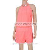 Guangzhou European Style Summer Casual Custom Short Ladies Jumpsuits for Women 2016 thumbnail-3