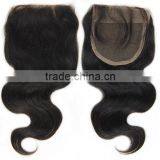 Cheap Virgin Brazilian Hair Closure Piece Free Parting 3 Way Part Full Lace Closures Add 40 Can Make Silk Base thumbnail-2