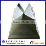 OEM Cheap Art Paper Trapezoid Bag in Dong Guan