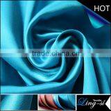 Polyester Twisted Satin Fabric for Ladies' Garment thumbnail-1