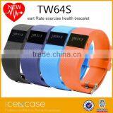 Customized Heart Rate Smart Band Wristband Tw64s Fitness Tracker Calorie Smart Watch for Android and IOS