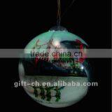 Inside Painted Chrismas Glass Ball(LED Lights) thumbnail-1