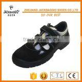 Black Microfiber Leather Upper PU Outsole Steel Toe Cap Sandal Safety Shoes thumbnail-6