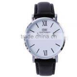 2016 Top Best Selling Fashion Men Gift Leather Band Japan Movement Quartz Watches thumbnail-3
