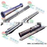 Screw Barrel Parallel 9Cr18MoV Double Twin 42CrMo(JIS SCM440)bimetallic China Screw and Barrel