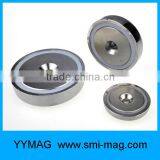 Neodymium Round Base or Cup Magnet thumbnail-2