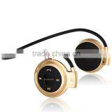 Wireless Bluetooth Headphone Headset Sport Stereo Earphone For IPhone Samsung Golden thumbnail-2