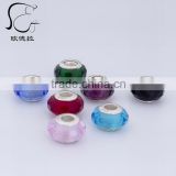 wholesale cheap crystal italy murano lampwork glass beads stamped 925