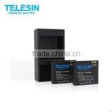 For Xiaomi Yi Dual Battery Charger + 2 Pieces Lithium Batteries Set thumbnail-1