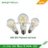 2w 4w 6w 8w A60 Led Filament Lamp thumbnail-1