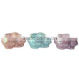 Peal-glazed Candle Holders Ceramic Candle Holders