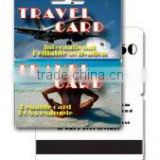 Double Credit Card Size Tear Off / Hanging Card (Cr80)