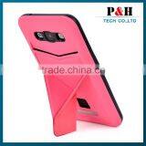 Luxury PU Leather Card Stand Case For Samsung Galaxy E7 thumbnail-4