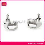 Fashion & Promotional Metal Custom Shape Cuff Link, Opener Shape Cufflinks