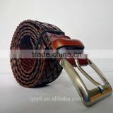 China New Product Genuine Leather Woven Belt Making Supplies