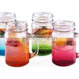 Colored 400ml Bulk Glass Mason Jars Drinking Glass For Wedding thumbnail-3