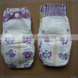 clothlike film baby diaper with magic tape for Uzbekistan/Turkmenistan/Afghanistan/Iraq/Iran