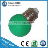 G45 1w E27/B22 Green Color Led Christmas Light Decoration Lamp thumbnail-1