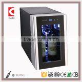 6+2 Bottles Thermoelectric Mini Wine Cooler CW-20FD
