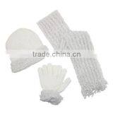 Womens Hat Gloves and Scarf Winter Set thumbnail-2