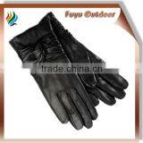 Women Leather Gloves With Woven Leather Flower on Back, Premium Leather, Size S,m,l,xl,xxl, Any Color