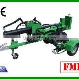 screw gasoline mechanical wood cutter log splitter for sale