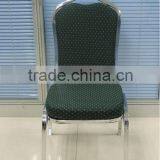 Chromed Dining Chair With Fabric Seat thumbnail-1