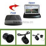 Autosenda car security camera system with 3.5inch folding monitor