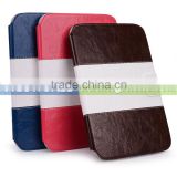 Color patchwork leather case for Samsung Note 8.0 N5100