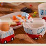 Ceramic London Bus Children Dinner Set for Baby Gift thumbnail-2