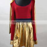 Halloween Long Sleeves Superwoman Cosplay Costume thumbnail-1