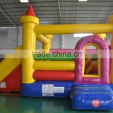 2016 Hot sale classic water slide inflatable bounce house makita 18v combo kit inflatable obstacle course