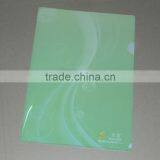 OEM A4 Size L Shape Folder , Plastic pp File Folder